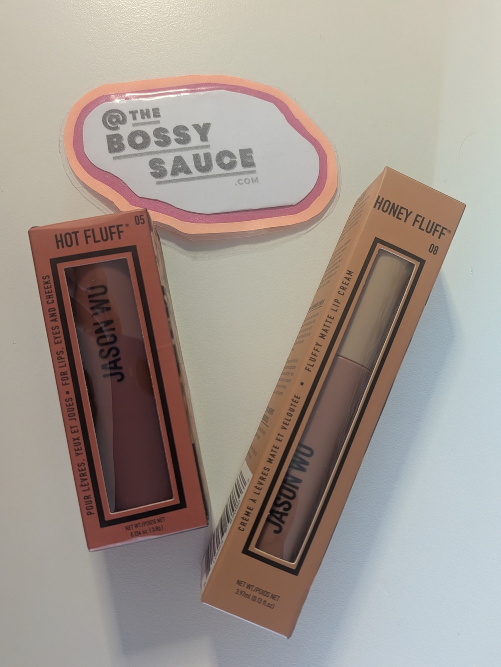 🌸 Jason Wu Beauty Hot Fluff 05 + Honey Fluff 08 Lip Duo NWT